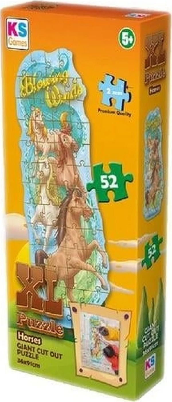 Ks Games Horses XL Puzzle - Image 1