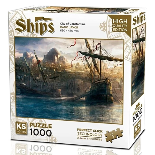 KS Games Once Open a Time in Istanbul Puzzle 1000 Parça 20677 - Image 1