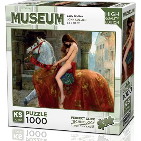 Ks Games Lady Godiva Puzzle 1000 Parça 20706 - Image 1
