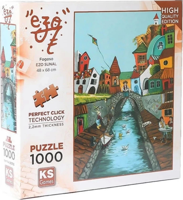 Ks Games Fogosa Puzzle 1000 Parça 20730 - Image 1