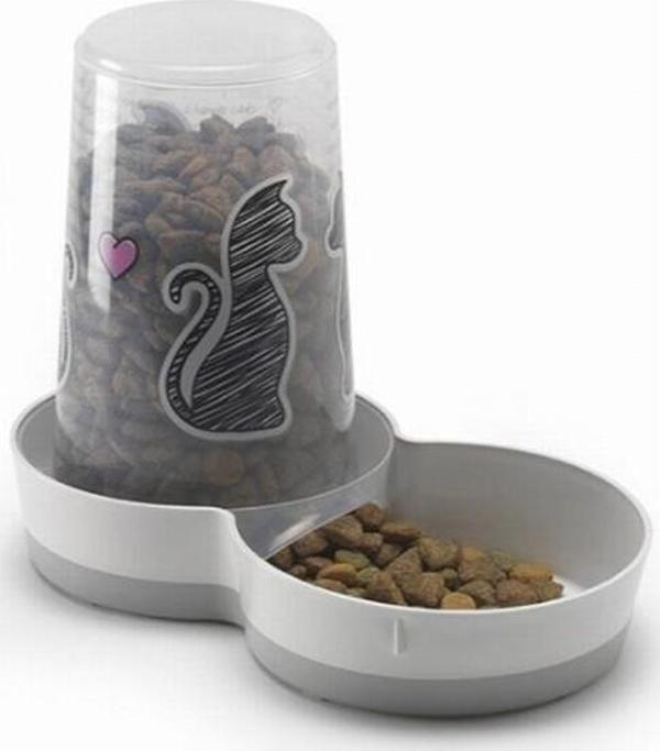 Moderna Friends Love Hazneli Kedi Mama Su Kabı 1,5 Lt - Image 1