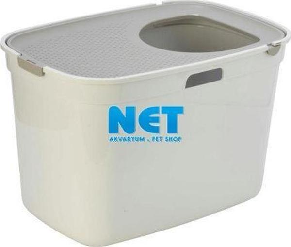 Moderna TOP CAT 59CM Beyaz/Gri KAPAKLI  - Image 1