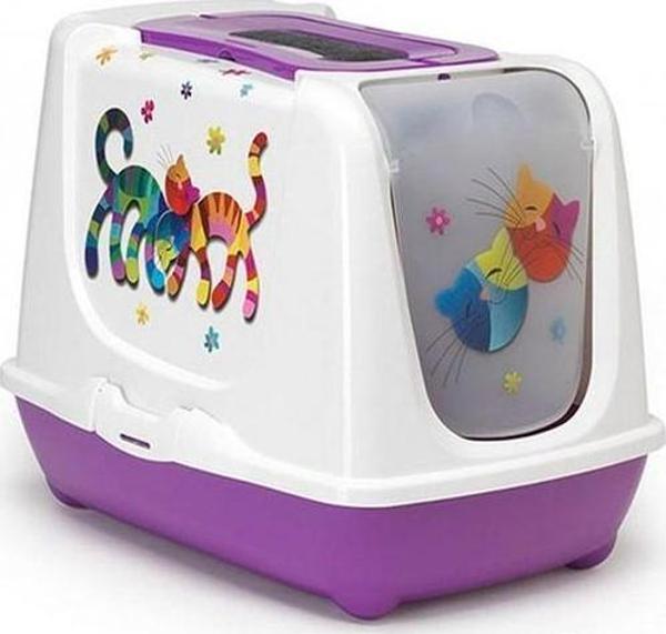 Moderna TRENDY Friend Kapalı Tuvalet 50 Cm Fuşya  - Image 1
