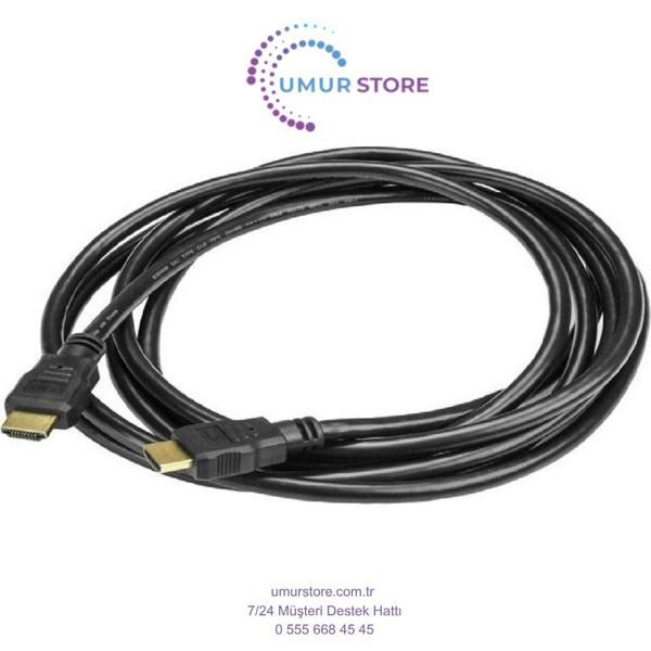 HDMI Kablosu 3D LCD Monitör Tv Bağlantı Kablosu 3 Metre - Image 1