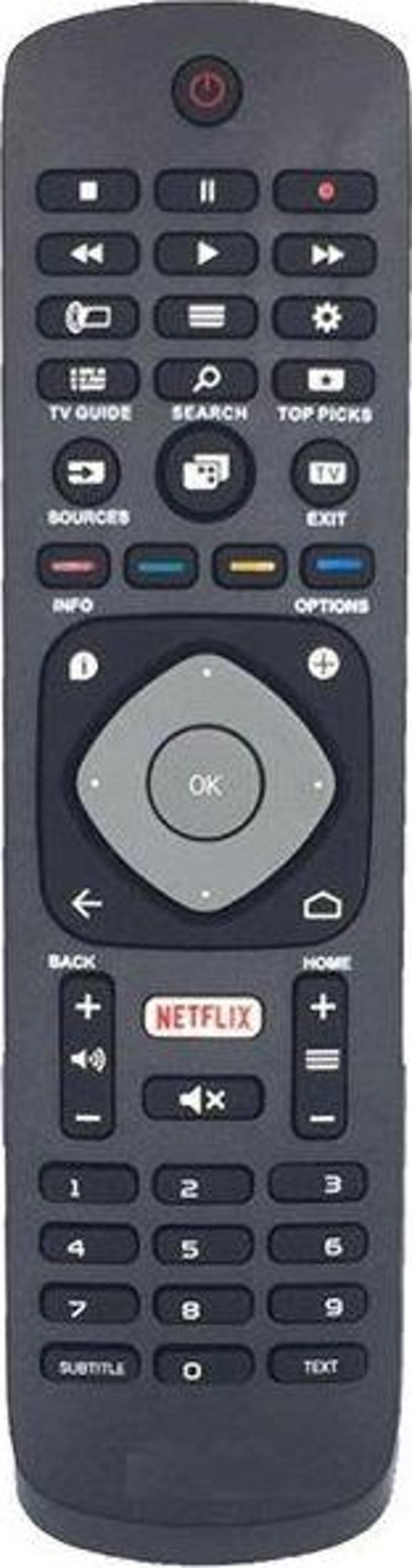 Philips 55PUS7002 4K Smart Led Televizyon Uyumlu Klavyesiz Yedek Kumanda - Image 1