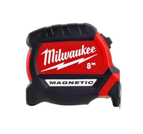 Milwaukee Manyetik Şerit Metre 8m 27mm - Image 1