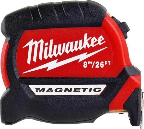 Milwaukee Wıde Blade Şerit Metre 8m/26ft - Image 1