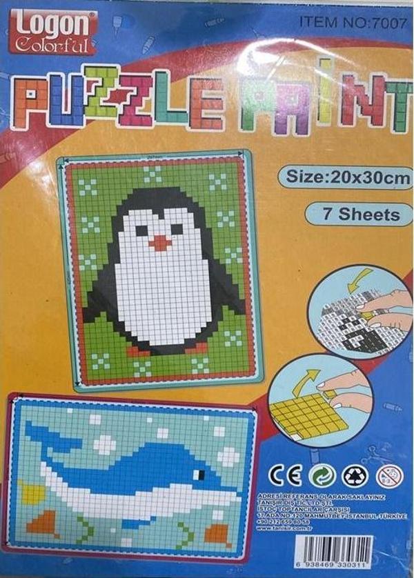 Logon Puzzle Eva Set A4 7 li - Image 1
