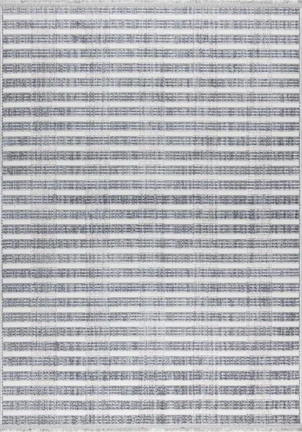Pastel Halı Rio C2590A Gri Beyaz Serisi Salon Oturma Yatak Odası Halısı - Image 1
