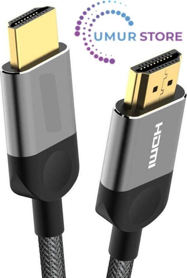 4K HDMI Kablo 150 cm 18 Gbps HDMI 2.0 Görüntü Aktarım Kablosu - Image 1