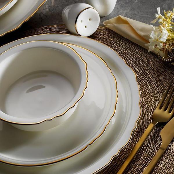 Massimo Rumi Gold 60 Parça Yemek Takımı - Image 1