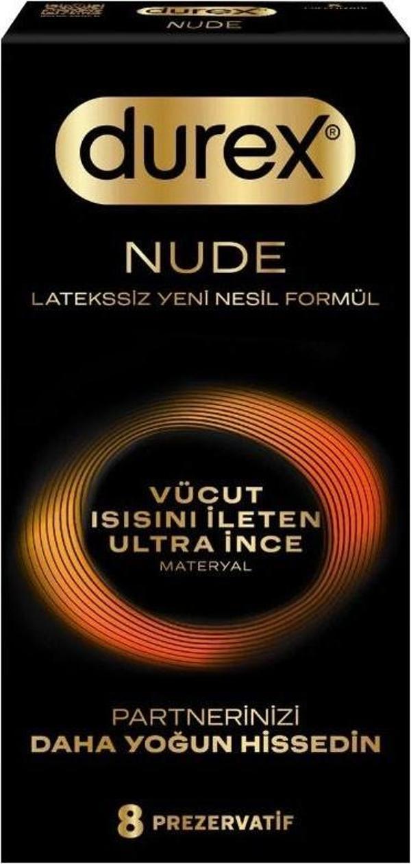 Durex Nude 8 li Prezervatif - Image 1