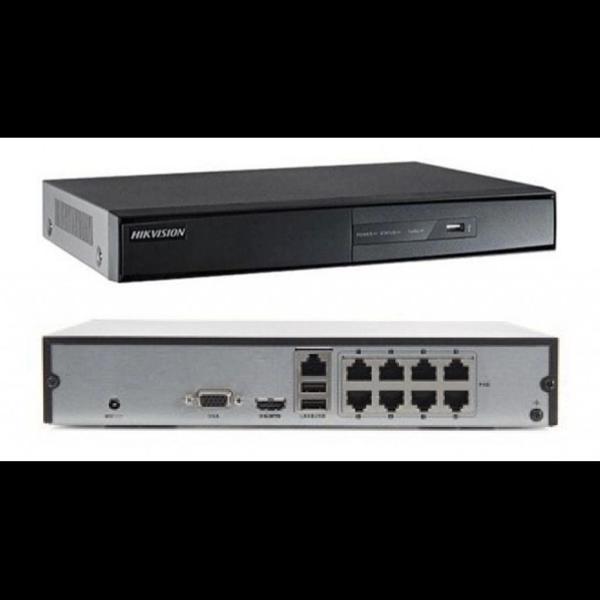 TEKNOTEG - RSR - Hıkvısıon Ds-7108nı-Q1/8p/m, 8kanal Poe, 4mpix, H265+, 1 Hdd Desteği, 1520p Kayıt,  - Image 1