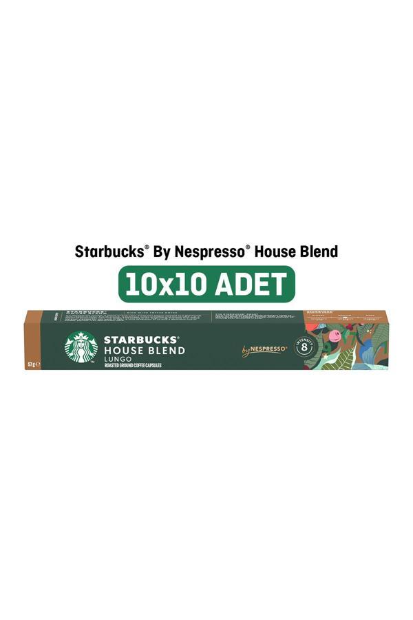 Starbucks By Nespresso House Blend Kapsül Kahve 10 X 10 adet  - Image 1
