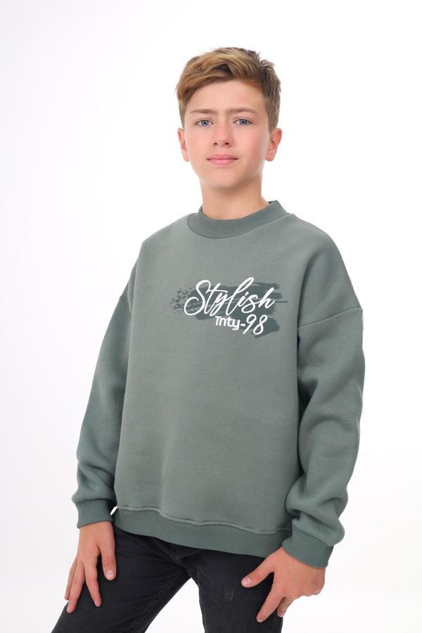Toontoy Erkek Çocuk Baskılı Sweatshirt - Image 1