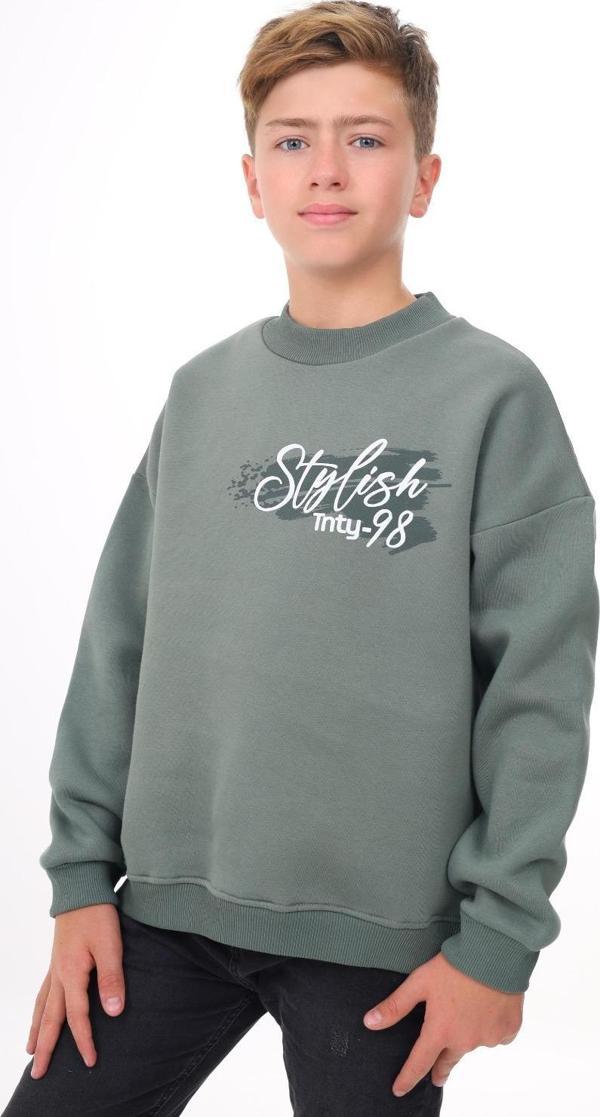 Toontoy Erkek Çocuk Baskılı Sweatshirt - Image 1