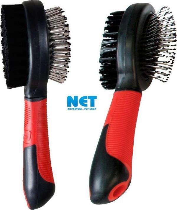 Karlie Pro Çift Taraflı İğne Başlıklı Fırça 22,5X6  - Image 1