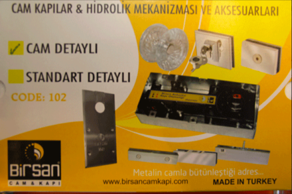 BİRSAN HİDROLİK MOTOR CAM DETAYLI YER HİDROLİĞİ BRS 102-CAM - Image 1