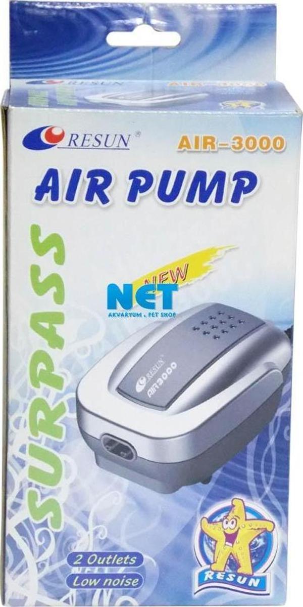 Resun AIR3000 Hava Motoru Çift Çıkış 3.5w  - Image 1