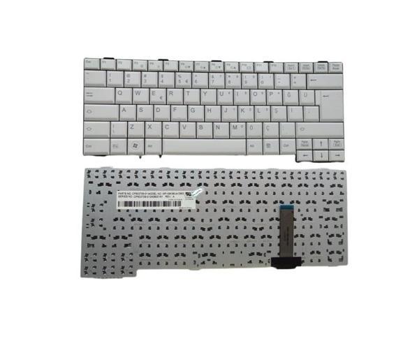 Fujitsu Siemens Lifebook E751 E752 S751 S752 S760 Notebook Klavyesi - Beyaz - TR / NBKL0802 - Image 1