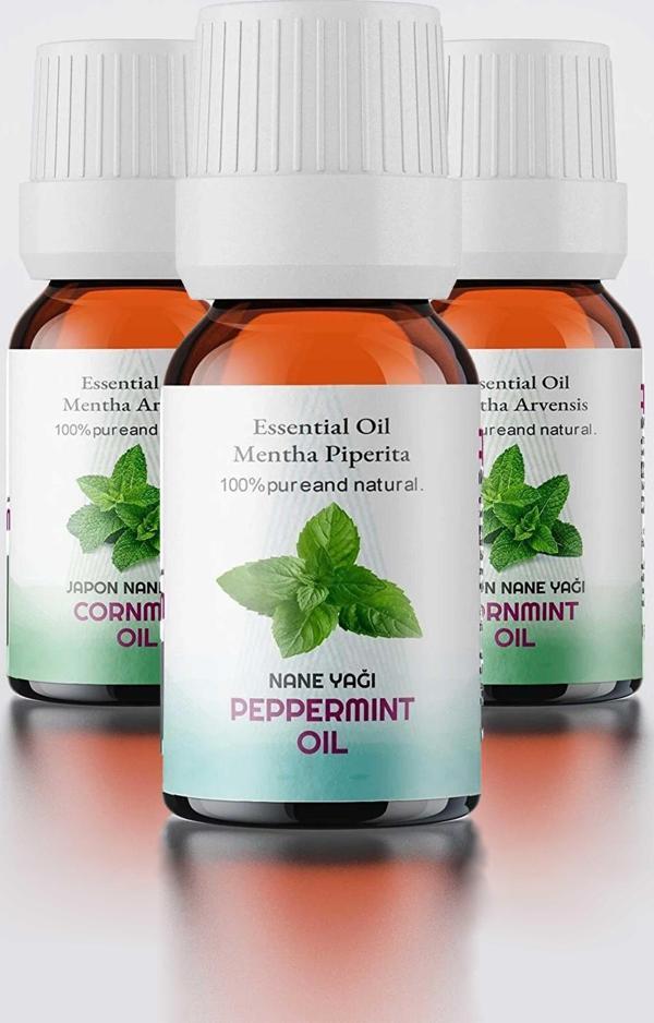 PROCLİS Nane Yağı, %100 Doğal Uçucu Yağ, Peppermint Oil, 3'lü Set 3x10 ml - Image 1