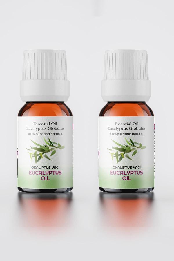 Okaliptus Uçucu Yağı %100 Saf 2li Set ( Eucalyptus Oil ) 2x10 ml - Image 1