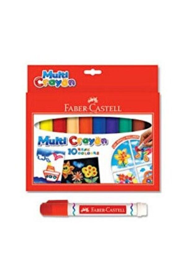 Carrefour Fbr-Cstll Multi Crayon Pstl Boya 10 Renk - Image 1