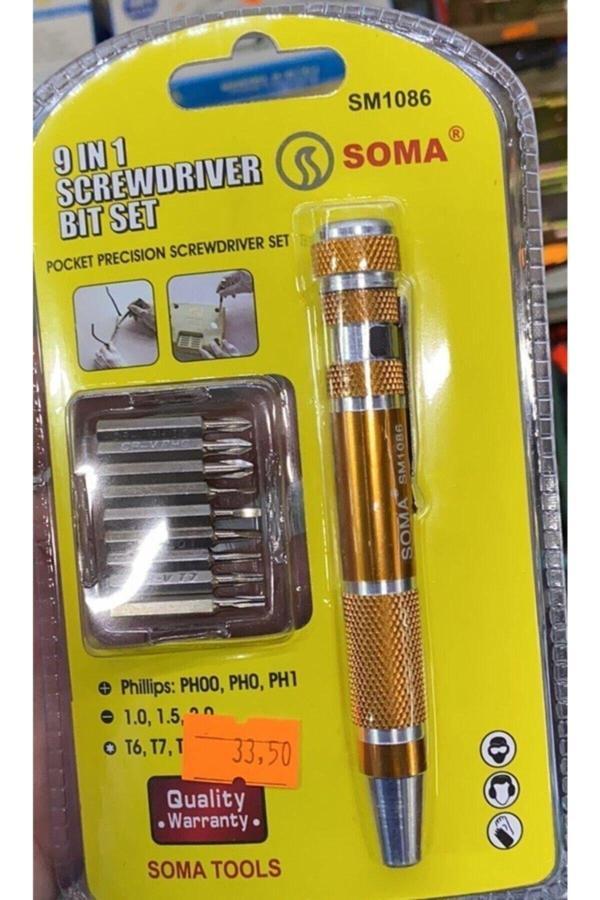 Soma Sm1086 9'Lu Tornavida Seti - Image 1