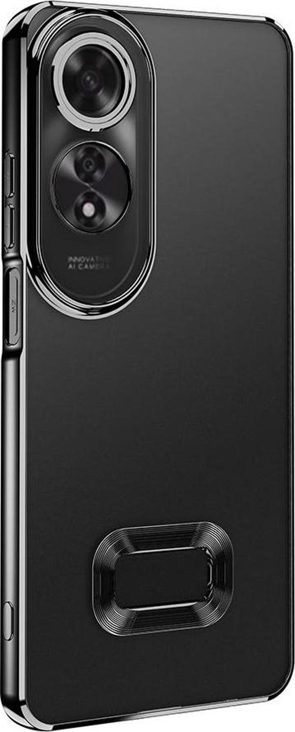 Oppo A60 Uyumlu Kamera Korumalı Logo Yeri Açık Lazer Lesim Silikon Kılıf - Image 1
