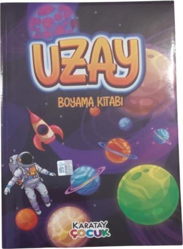 Karatay Yayınları 4E Uzay Boyama Kitabı 128 Sayfa - Image 1