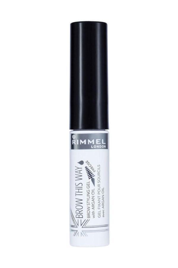 Rımmel London Kaş Jeli - Brow This Way Gel With Argan Oil Clear - Image 1