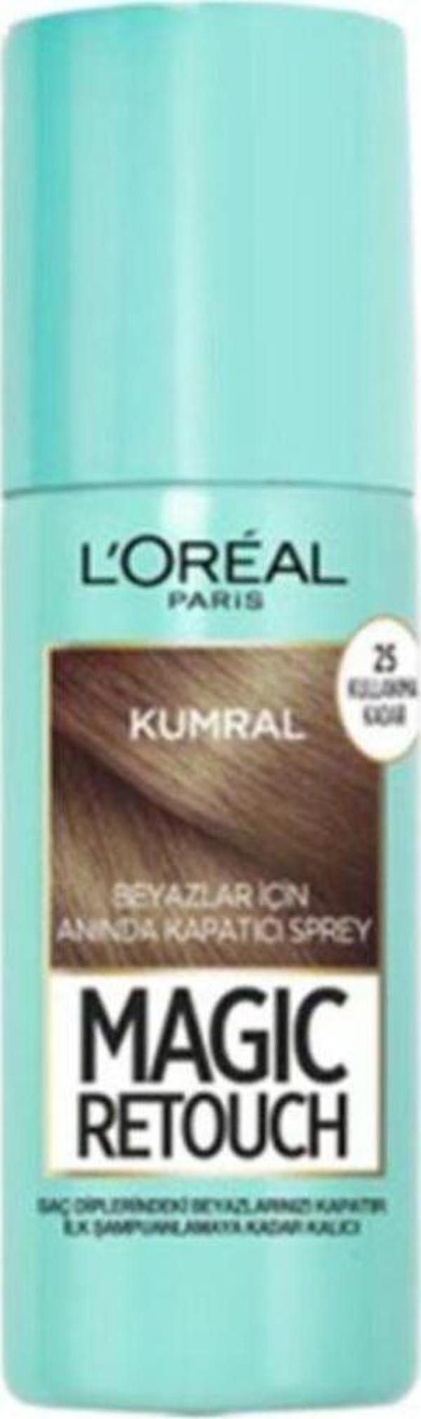 L'Oréal Paris Magic Retouch Beyaz Dipleri Kapatıcı Sprey - Kumral - Image 1