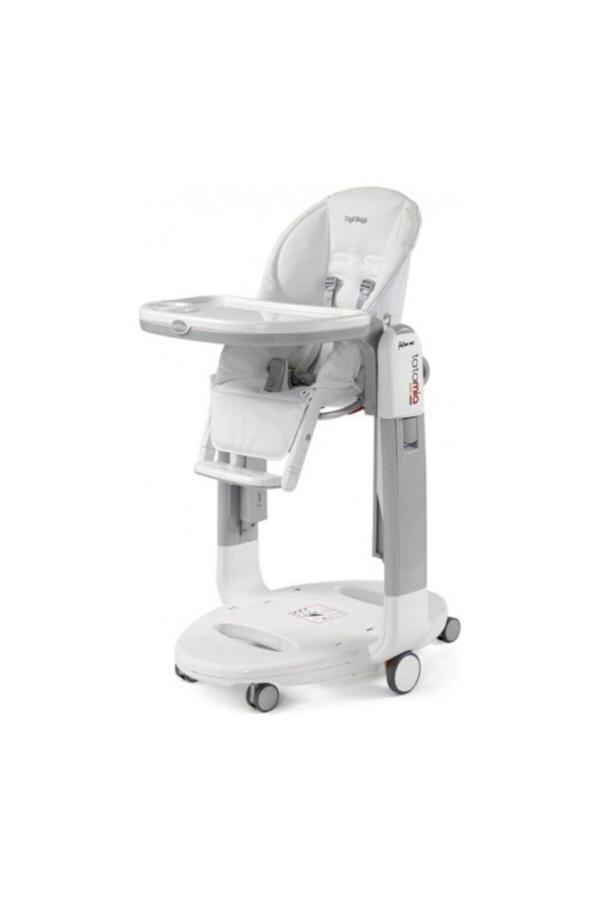 Peg Perego Tatamia Follow Me Latte Beyaz Unisex Bebek Mama Sandalyesi - Image 1