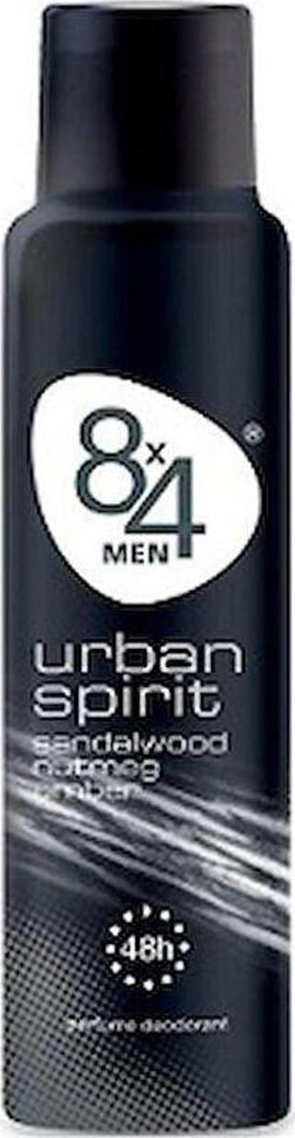 8X4 Deo Men-150Ml- Urban Sprıt - Image 1