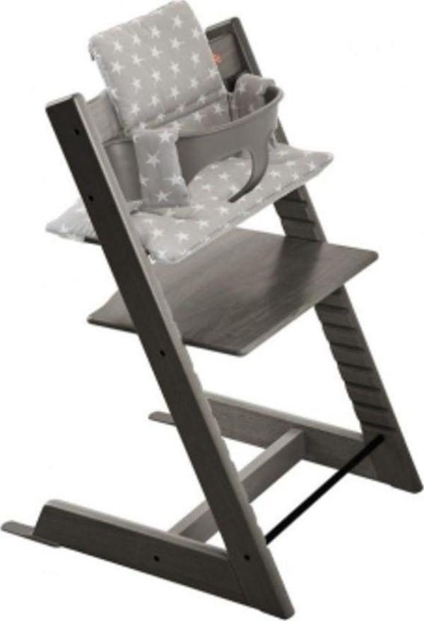 Stokke Stokke Tripp Trapp Ahşap Mama Sandalyesi Minderi Grey Star - Image 1