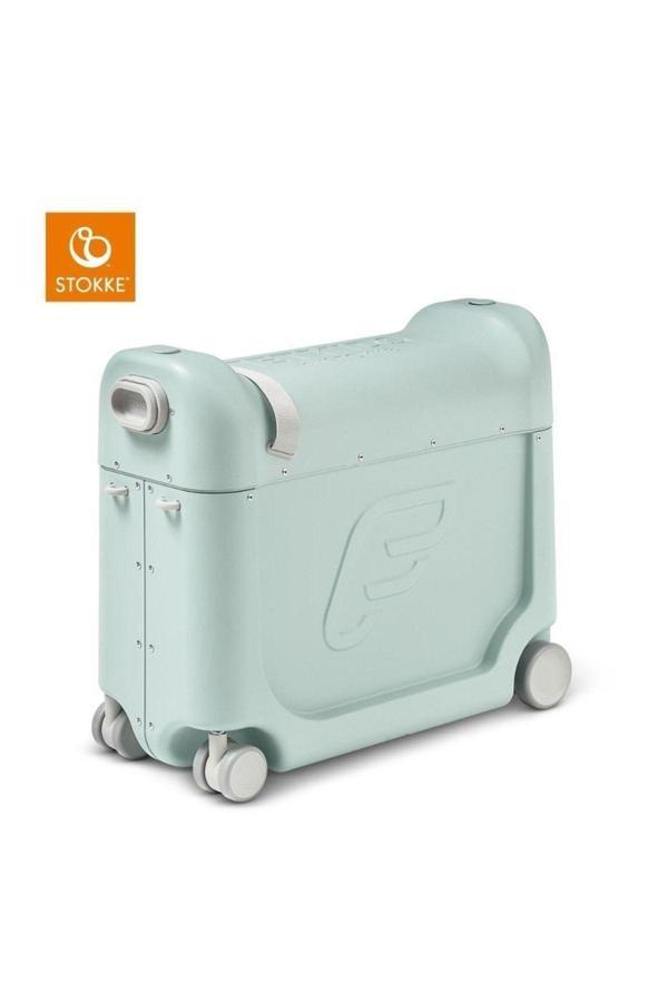 Stokke Jetkids Tekerlekli Bavul & Koltuk, Green Aurora - Image 1