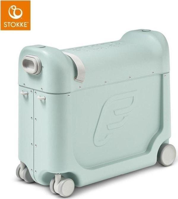 Stokke Jetkids Tekerlekli Bavul & Koltuk, Green Aurora - Image 1