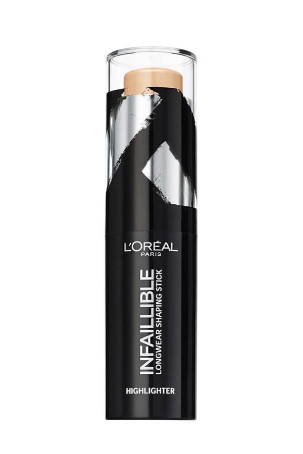 L'Oréal Paris Stick Aydınlatıcı - Infaillible Shaping Stick 502 Gold İs Cold 3600523533497 - Image 1