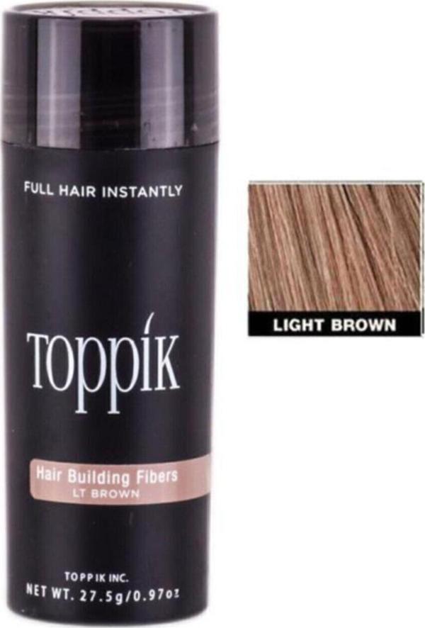 Toppik Saç Fiberi Açık Kahverengi 27,5 Gr - Image 1