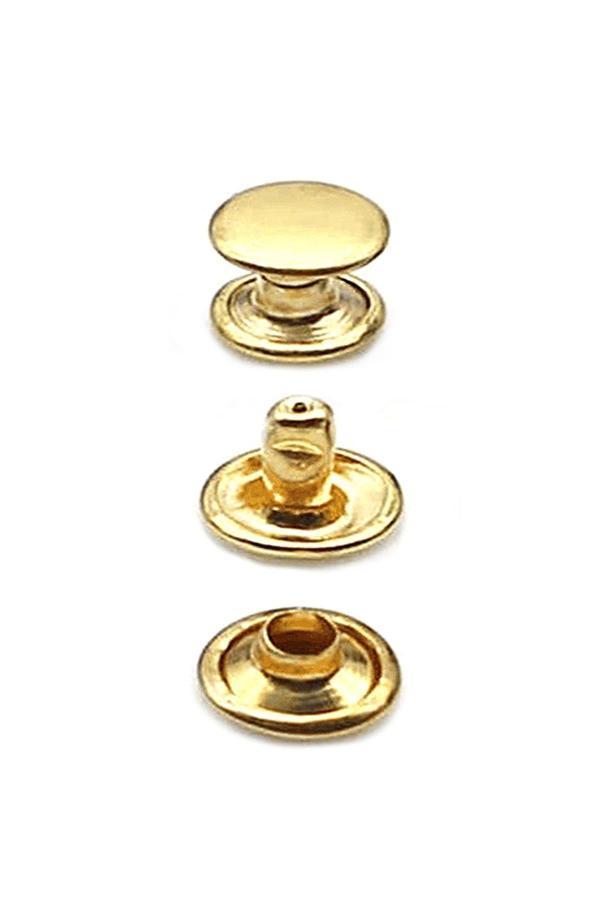 9 MM 33,5 No Altın Renk 30 Adet Perçin Rivet - Image 1