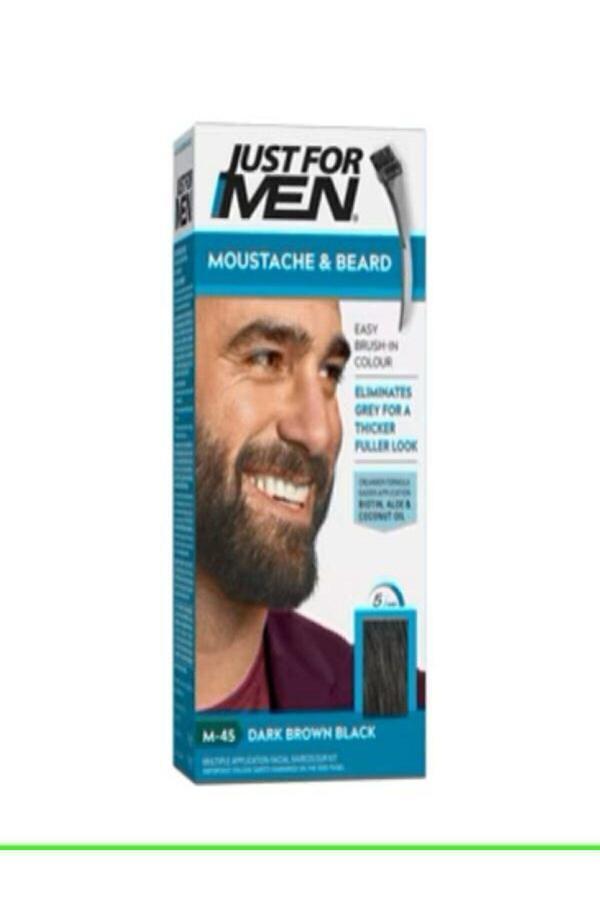 Just For Men Sakal Ve Bıyık Boyası Koyu Kahverengi - Image 1