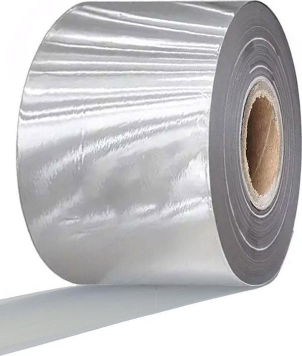 Gümüş Yaldızlı 40 MM Sıcak Damgalama Folyo Kağıdı - Image 1