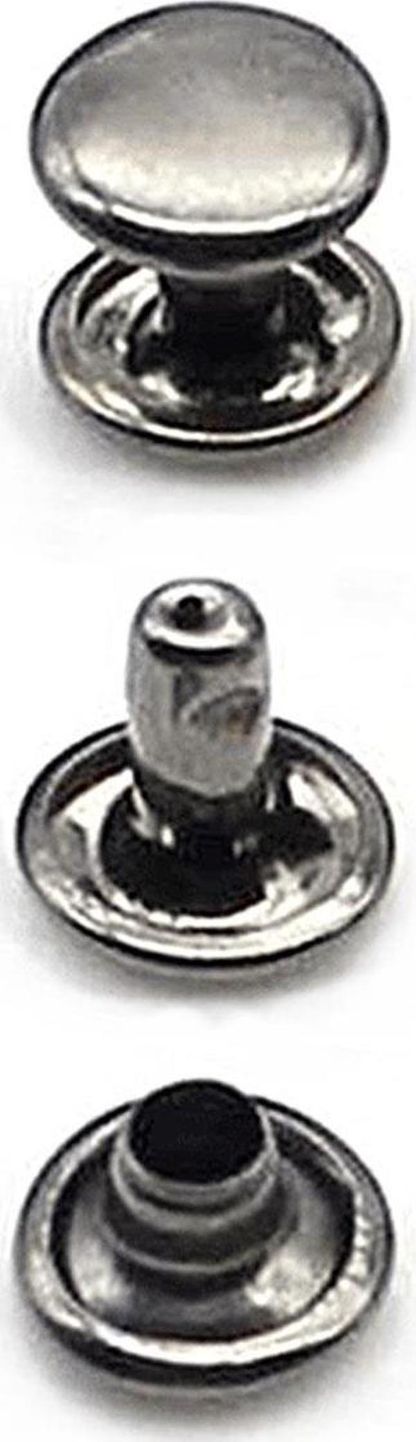 9 MM 33,5 No Platin Renkli Perçin Rivet 30 Adet - Image 1