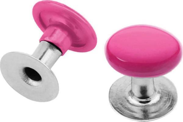 5 MM 00 No Fuşya Pembe Renkli 30 Adet Perçin Rivet - Image 1
