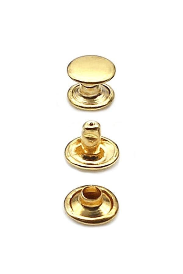 7 MM 33 No Altın Renk 30 Adet Perçin Rivet - Image 1
