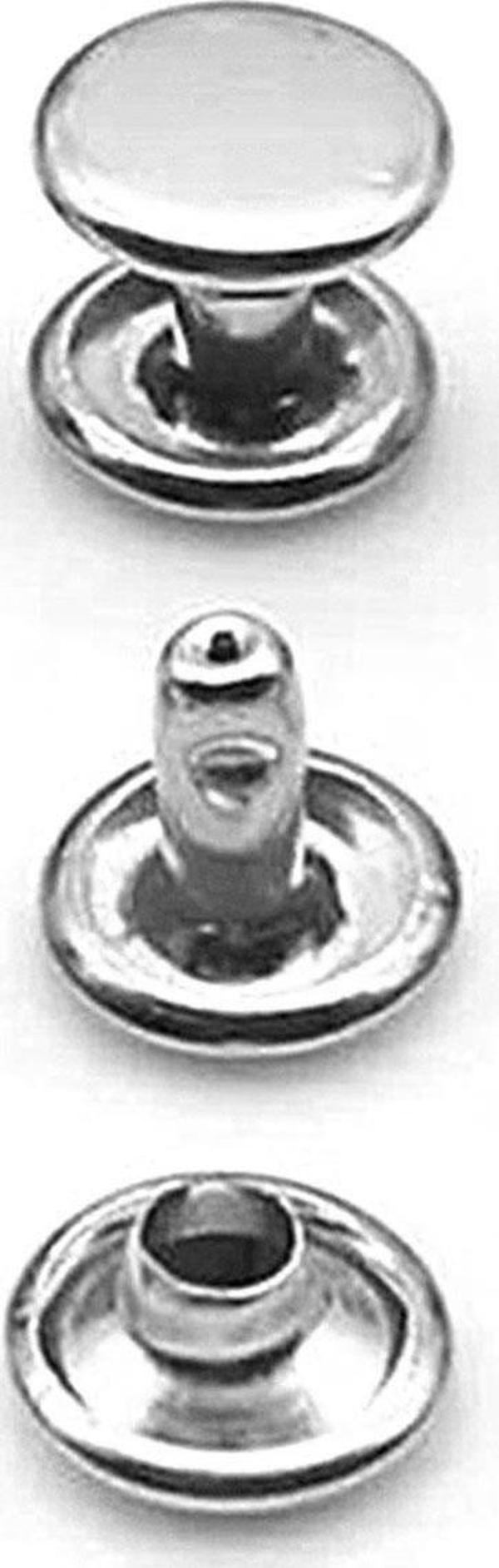 7 MM 33 No Gümüş Renk Perçin Rivet 30 Adet - Image 1