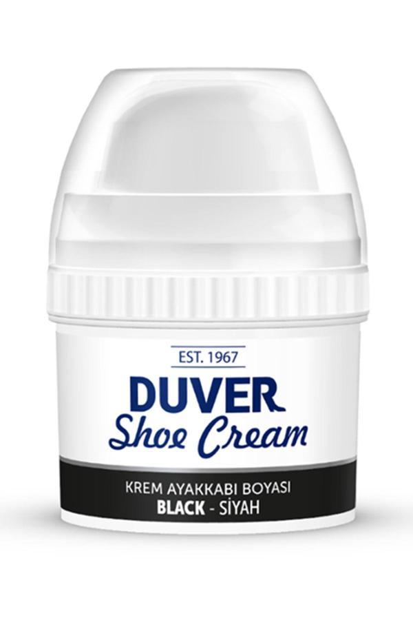 Duver Kendiliğinden Parlaklık Sağlayan Siyah Krem 60 Ml Ayakkabı Boyası - Image 1