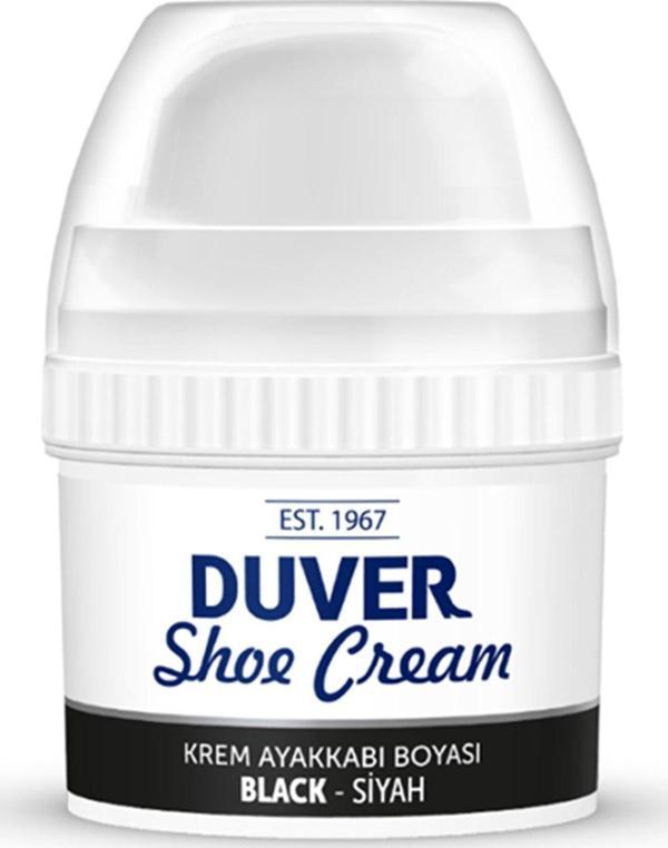 Duver Kendiliğinden Parlaklık Sağlayan Siyah Krem 60 Ml Ayakkabı Boyası - Image 1