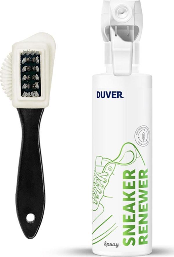 Duver 200 ml Süet ve Nubuk Ayakkabı Yenileyici Sprey Ve Nubuk Fırça - Image 1