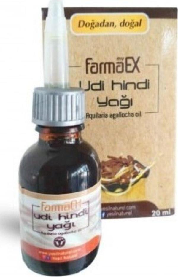 Yeşil Naturel My Farmaex Udi Hindi Yağı 20 Ml - Image 1